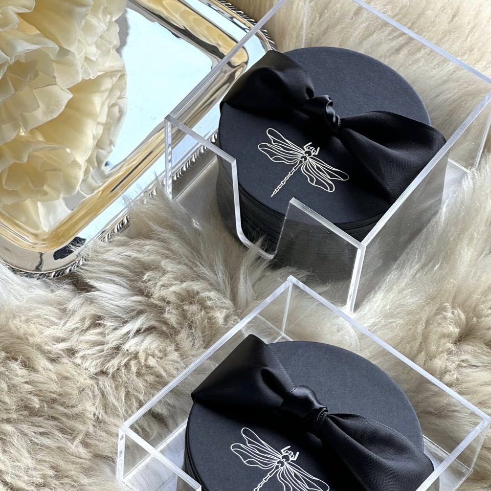 Portavasos Libélula Dorada